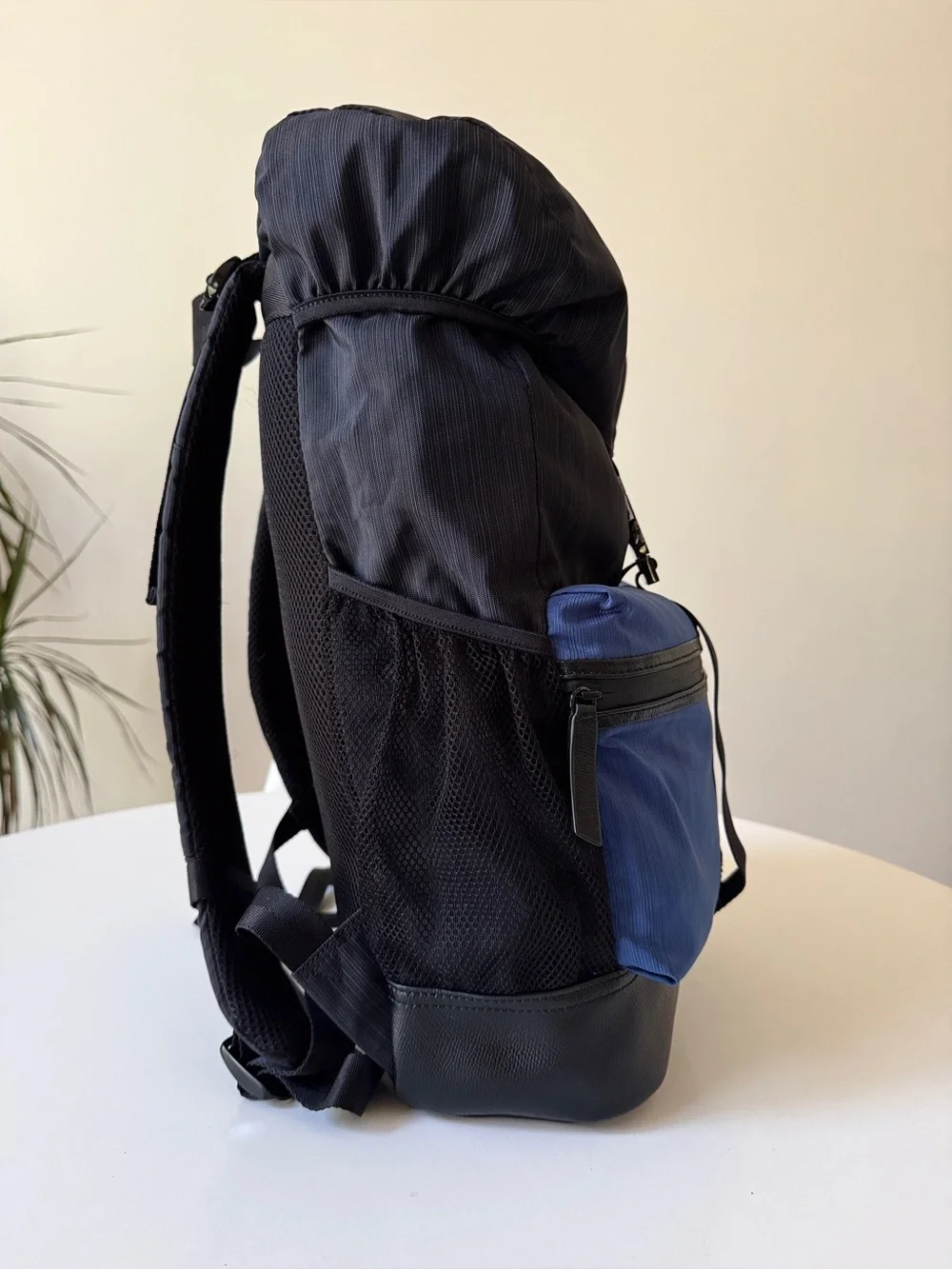 Uri Minkoff Coliseum Backpack, Royal Blue/Black